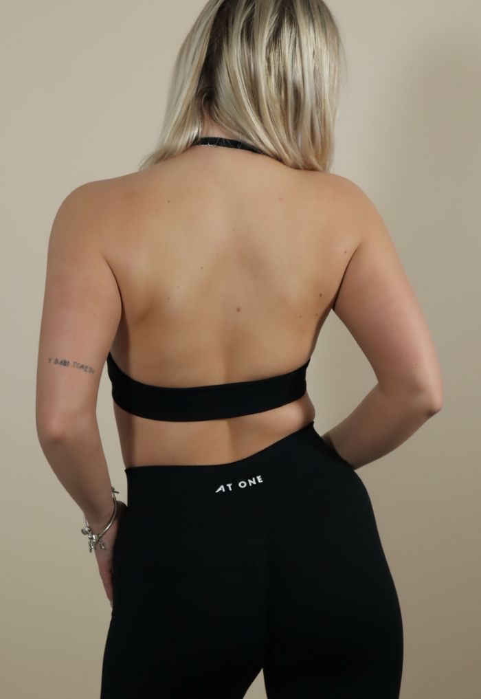 Lift Leggings & bra black back