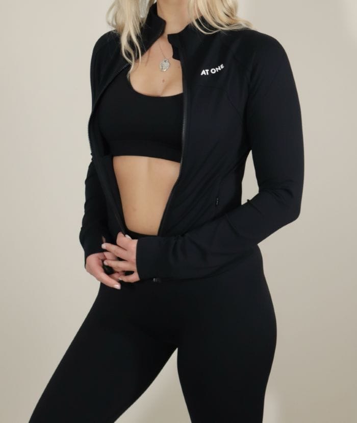 Studio Jacket Black open side w