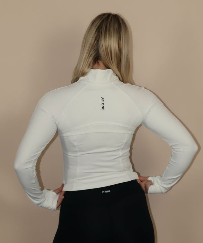 Studio Jacket White Back Full size w